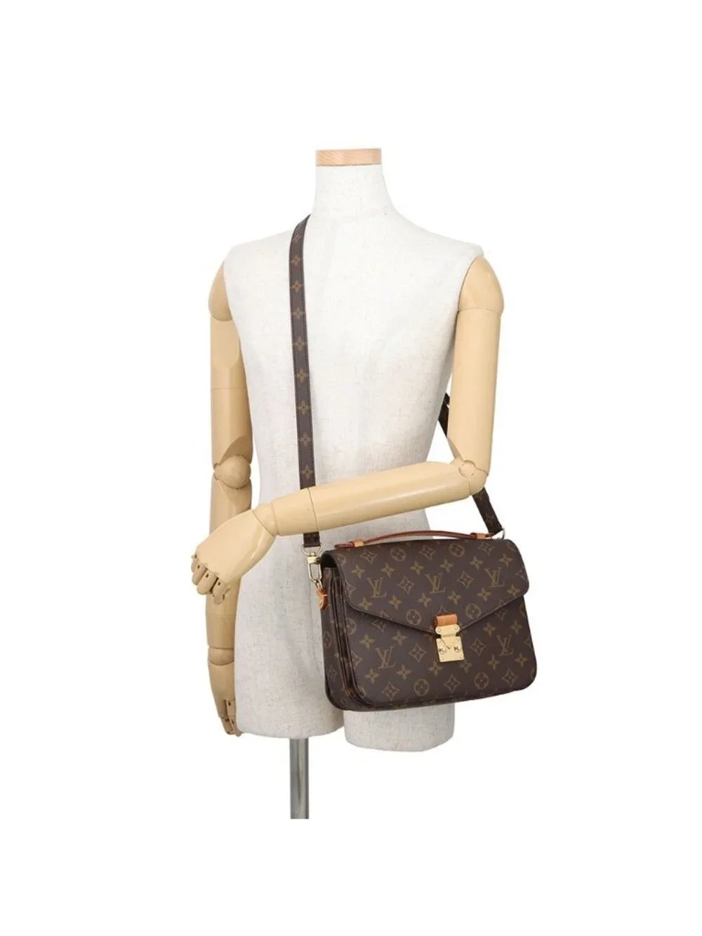Louis Vuitton Handbag Monogram Pochette Metis MM Bag 2-Way